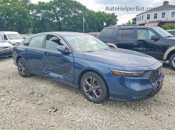 1HGCY2F6XRA040219 2024 HONDA ACCORD Blue Front right