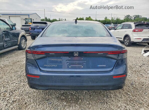1HGCY2F6XRA040219 2024 HONDA ACCORD Blue Rear view