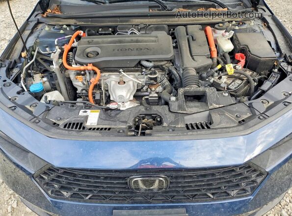 1HGCY2F6XRA040219 2024 HONDA ACCORD Blue Rear interior view