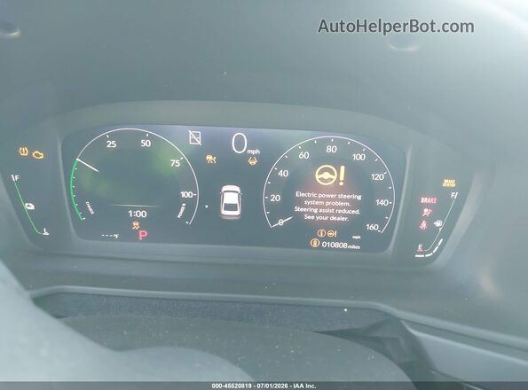1HGCY2F6XRA070644 2024 HONDA ACCORD Gray Widok tylnych siedzeń