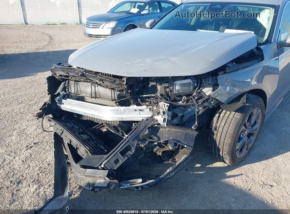 1HGCY2F6XRA070644 2024 HONDA ACCORD Gray Widok z przodu