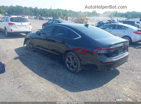 1HGCY2F6XSA015956 2025 HONDA ACCORD Black Հետևի ձախ