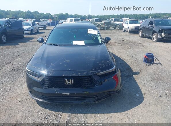 1HGCY2F6XSA015956 2025 HONDA ACCORD Black Սարքավորումների վահանակի տեսք