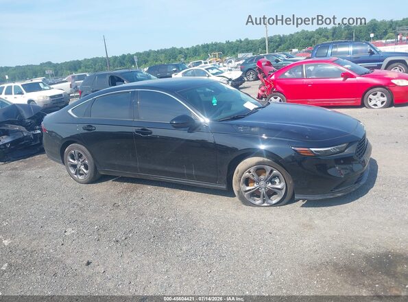 1HGCY2F6XSA015956 2025 HONDA ACCORD Black Սալոնի հետևի տեսք