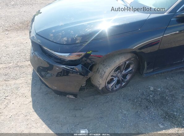 1HGCY2F6XSA015956 2025 HONDA ACCORD Black Դիմացի տեսք