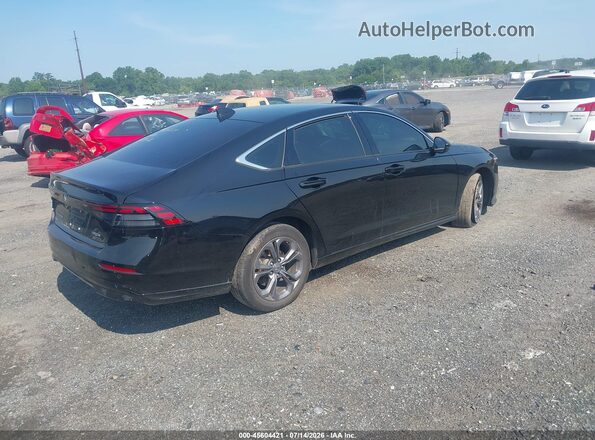 1HGCY2F6XSA015956 2025 HONDA ACCORD Black Հետևի աջ