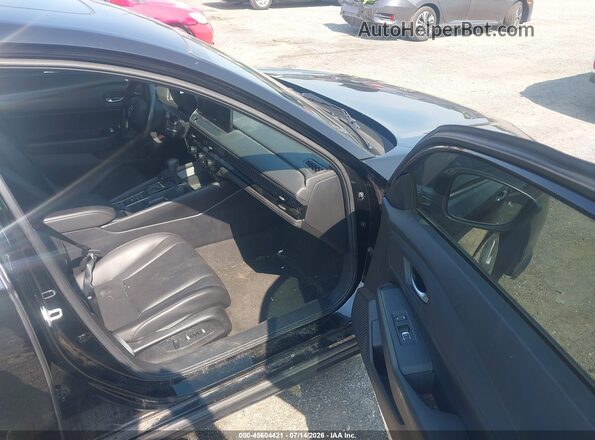 1HGCY2F6XSA015956 2025 HONDA ACCORD Black Սալոնի դիմացի տեսք
