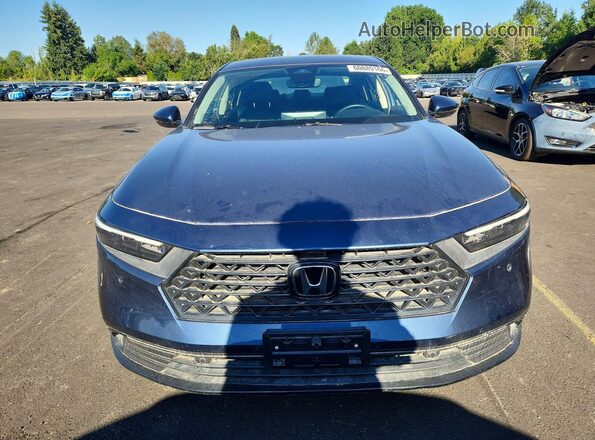 1HGCY2F6XSA057382 2025 HONDA ACCORD Blue Դիմացի տեսք