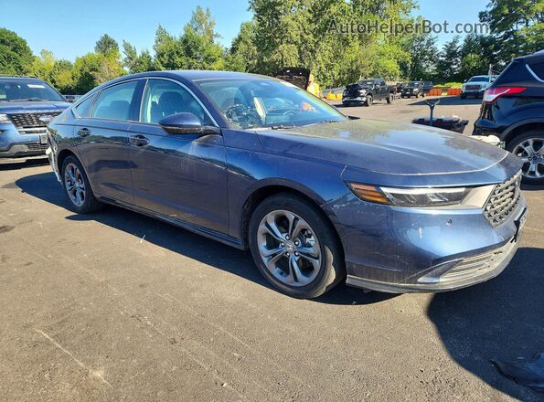 1HGCY2F6XSA057382 2025 HONDA ACCORD Blue Առջևի աջ