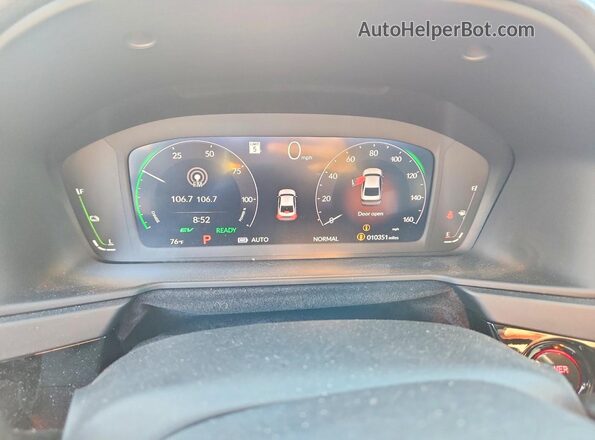 1HGCY2F6XSA057382 2025 HONDA ACCORD Blue Սարքավորումների վահանակի տեսք