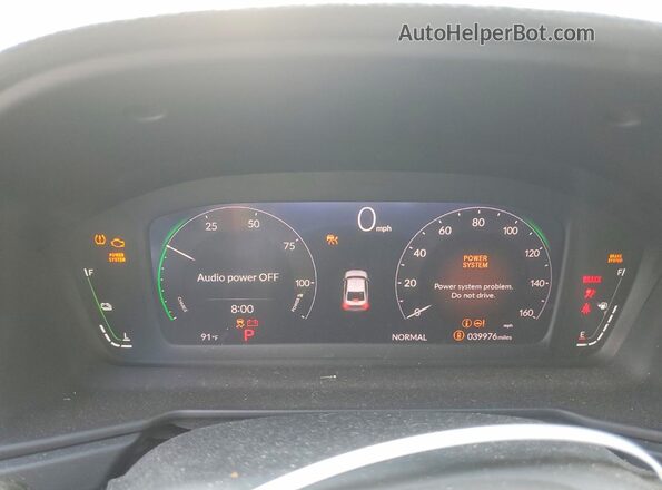 1HGCY2F70PA025931 2023 HONDA ACCORD Gray Սարքավորումների վահանակի տեսք