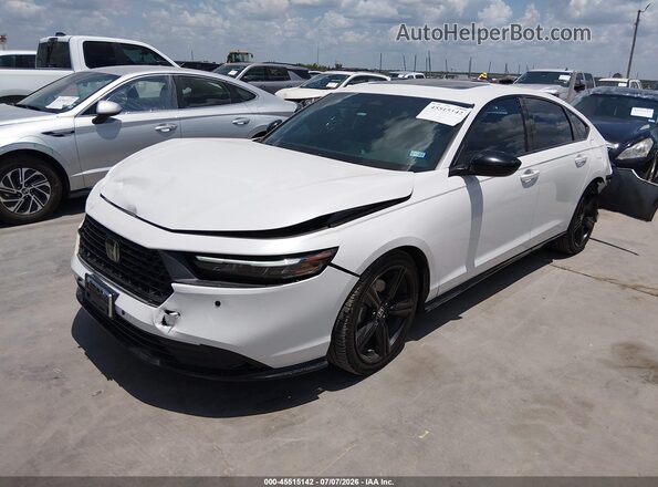 1HGCY2F70PA049131 2023 HONDA ACCORD White Vista tres cuartos delantera izquierda
