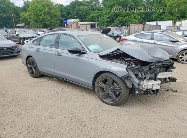 1HGCY2F70SA075818 2025 HONDA ACCORD Gray Առջևի աջ