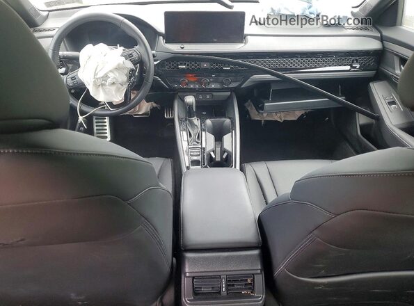 1HGCY2F70SA075818 2025 HONDA ACCORD Gray Առջևի վահանակի տեսք