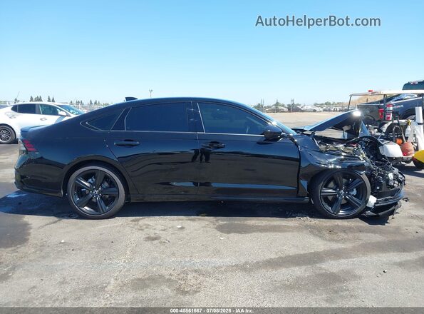 1HGCY2F70TA028936 2026 HONDA ACCORD Black Սալոնի 360 աստիճան տեսք