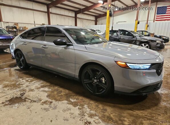 1HGCY2F71PA036288 2023 HONDA ACCORD Gray Delantero derecho
