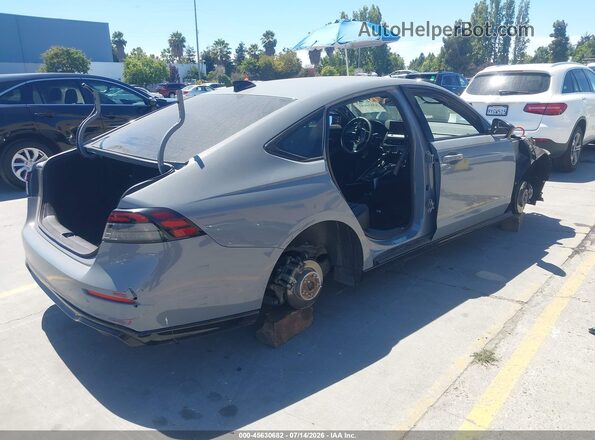 1HGCY2F71PA037294 2023 HONDA ACCORD Gray Rear right