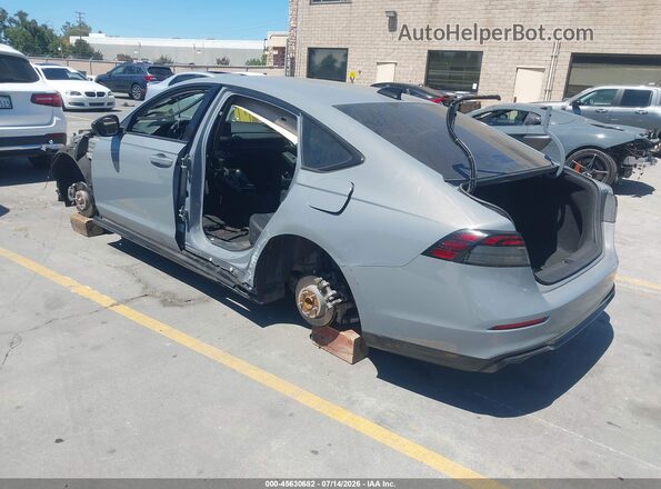 1HGCY2F71PA037294 2023 HONDA ACCORD Gray Rear left