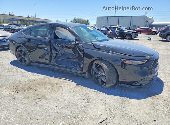 1HGCY2F71RA060495 2024 HONDA ACCORD Black Передня права чверть