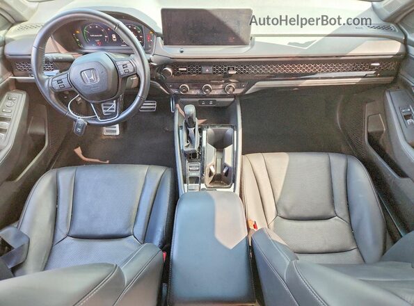1HGCY2F71RA077457 2024 HONDA ACCORD Черный Вид панели приборов