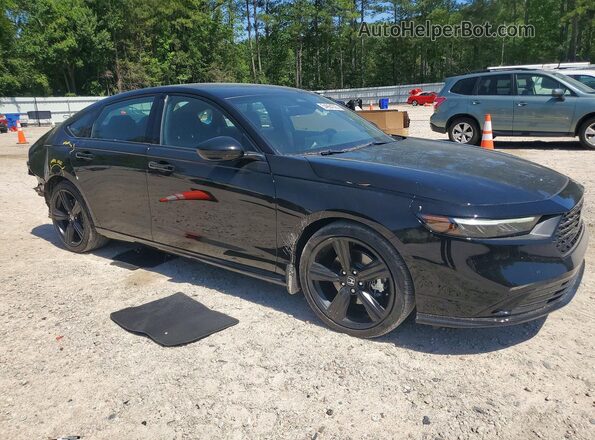 1HGCY2F71SA041077 2025 HONDA ACCORD Черный Передняя правая четверть
