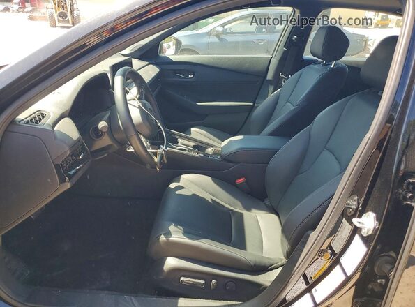 1HGCY2F71SA041077 2025 HONDA ACCORD Черный Вид салона спереди