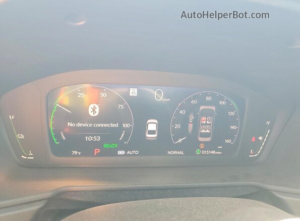 1HGCY2F71SA041077 2025 HONDA ACCORD Черный Вид щитка приборов