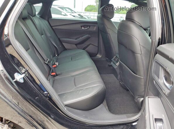 1HGCY2F71SA060213 2025 HONDA ACCORD Black Widok tylnych siedzeń