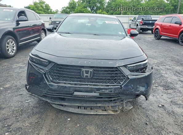 1HGCY2F72PA021492 2023 HONDA ACCORD Black Դիմացի տեսք