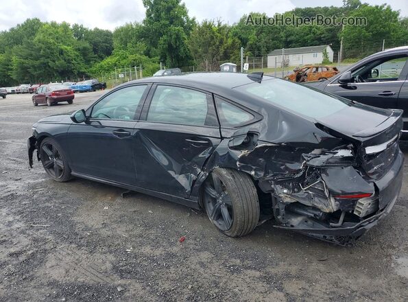 1HGCY2F72PA021492 2023 HONDA ACCORD Black Հետևի ձախ