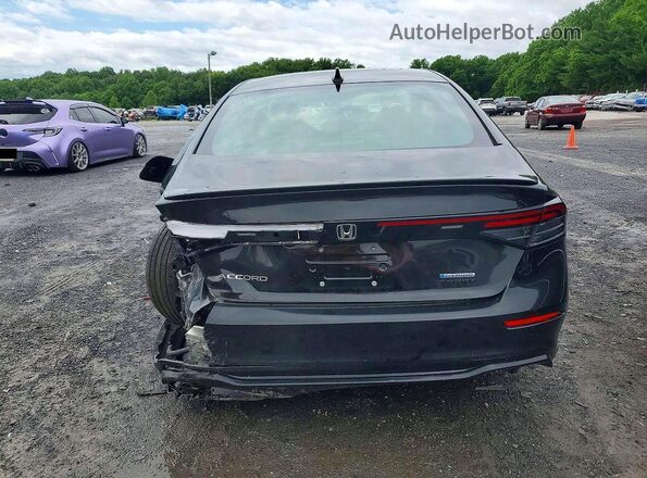1HGCY2F72PA021492 2023 HONDA ACCORD Black Հետևի տեսք