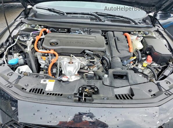 1HGCY2F72PA021492 2023 HONDA ACCORD Black Սալոնի հետևի տեսք