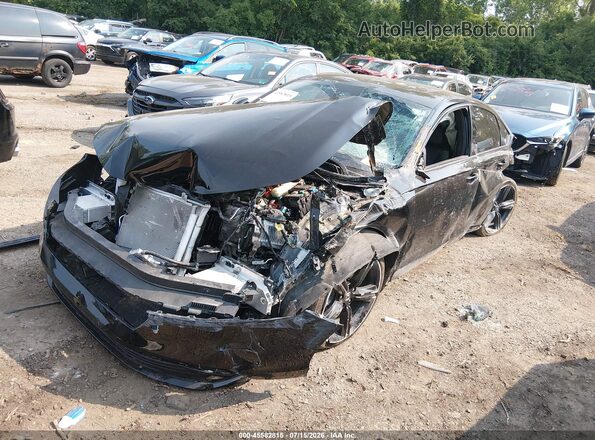 1HGCY2F72PA030452 2023 HONDA ACCORD Черный Передняя левая четверть
