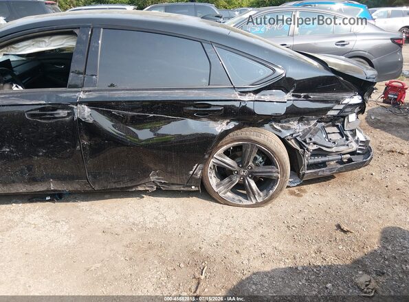 1HGCY2F72PA030452 2023 HONDA ACCORD Черный Вид спереди