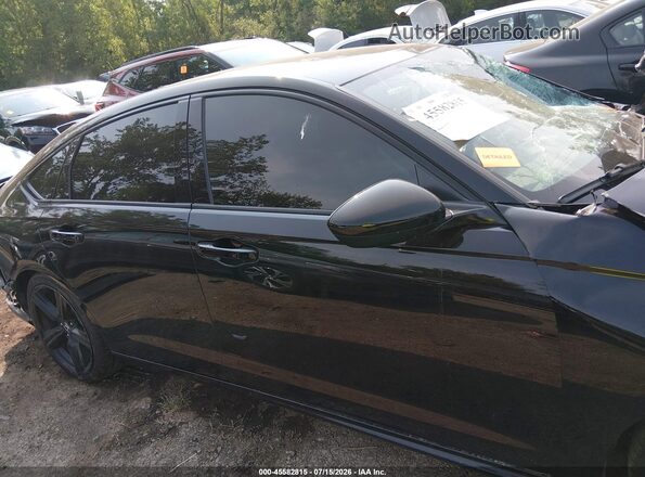 1HGCY2F72PA030452 2023 HONDA ACCORD Черный Вид задней части салона