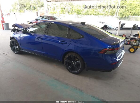 1HGCY2F72PA032430 2023 HONDA ACCORD Blue Trasero izquierdo