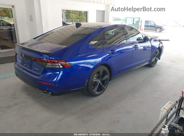 1HGCY2F72PA032430 2023 HONDA ACCORD Blue Trasero derecho