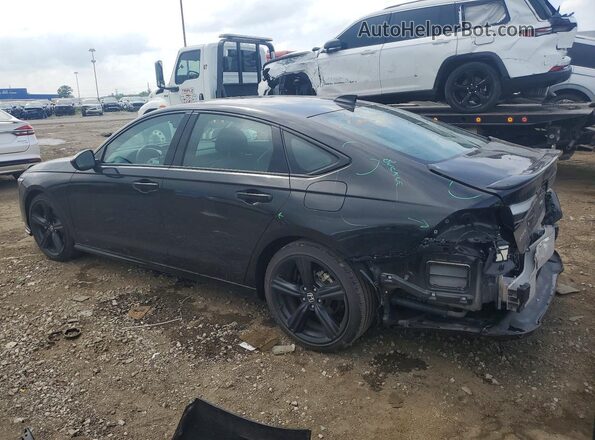 1HGCY2F72RA055760 2024 HONDA ACCORD Черный Задняя левая четверть