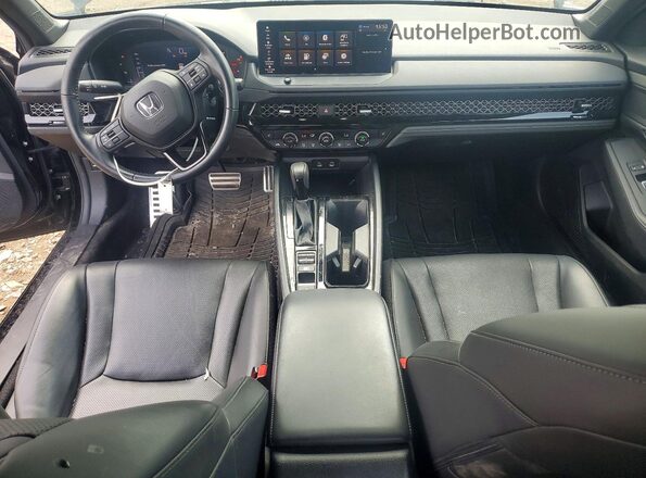 1HGCY2F72RA055760 2024 HONDA ACCORD Черный Вид панели приборов