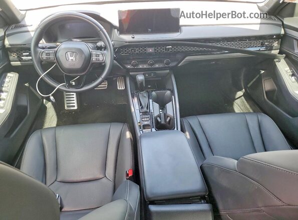 1HGCY2F72SA043467 2025 HONDA ACCORD Gray Widok deski rozdzielczej