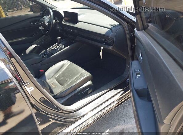 1HGCY2F73PA004068 2023 HONDA ACCORD Black Սալոնի դիմացի տեսք