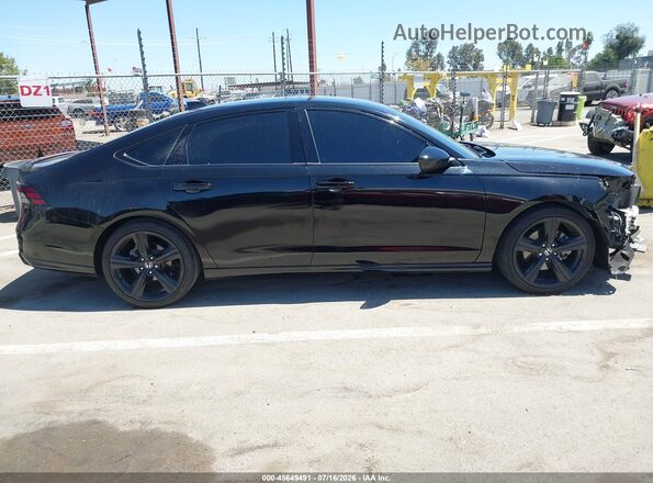 1HGCY2F73PA004068 2023 HONDA ACCORD Black Սալոնի 360 աստիճան տեսք