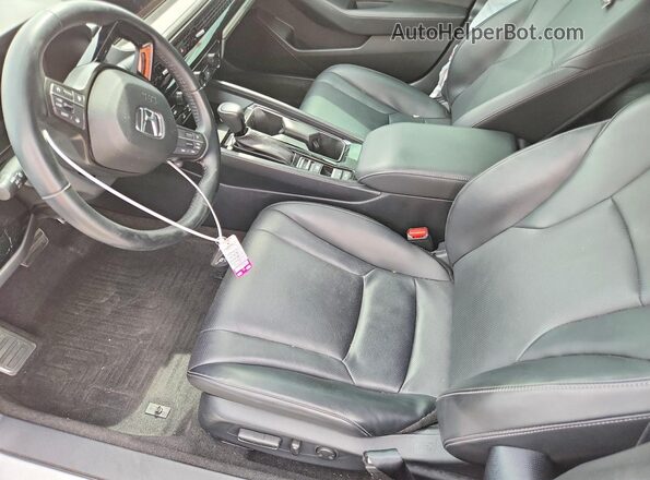 1HGCY2F73PA056199 2023 HONDA ACCORD White წინა სალონის ხედი