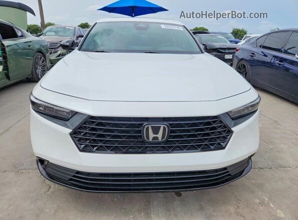 1HGCY2F73PA056199 2023 HONDA ACCORD White წინა ხედი