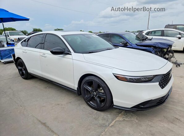 1HGCY2F73PA056199 2023 HONDA ACCORD White წინა მარჯვენა