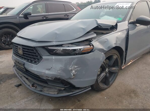 1HGCY2F73PA058535 2023 HONDA ACCORD Gray წინა ხედი