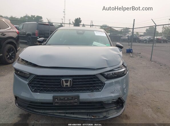 1HGCY2F73PA058535 2023 HONDA ACCORD Gray ხელსაწყოთა პანელის ხედი