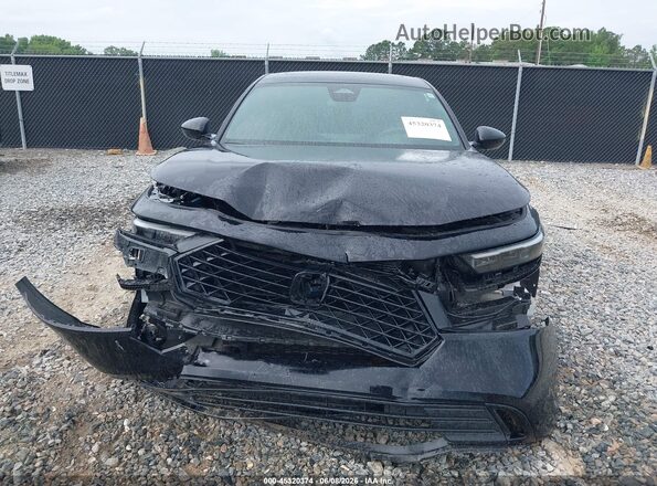 1HGCY2F73SA007920 2025 HONDA ACCORD Black Vista del cuadro de instrumentos