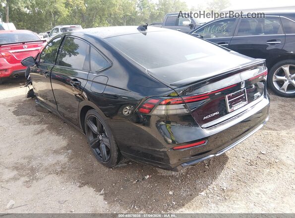1HGCY2F73SA056504 2025 HONDA ACCORD Black Задня ліва чверть