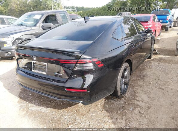 1HGCY2F73SA056504 2025 HONDA ACCORD Black Задня права чверть